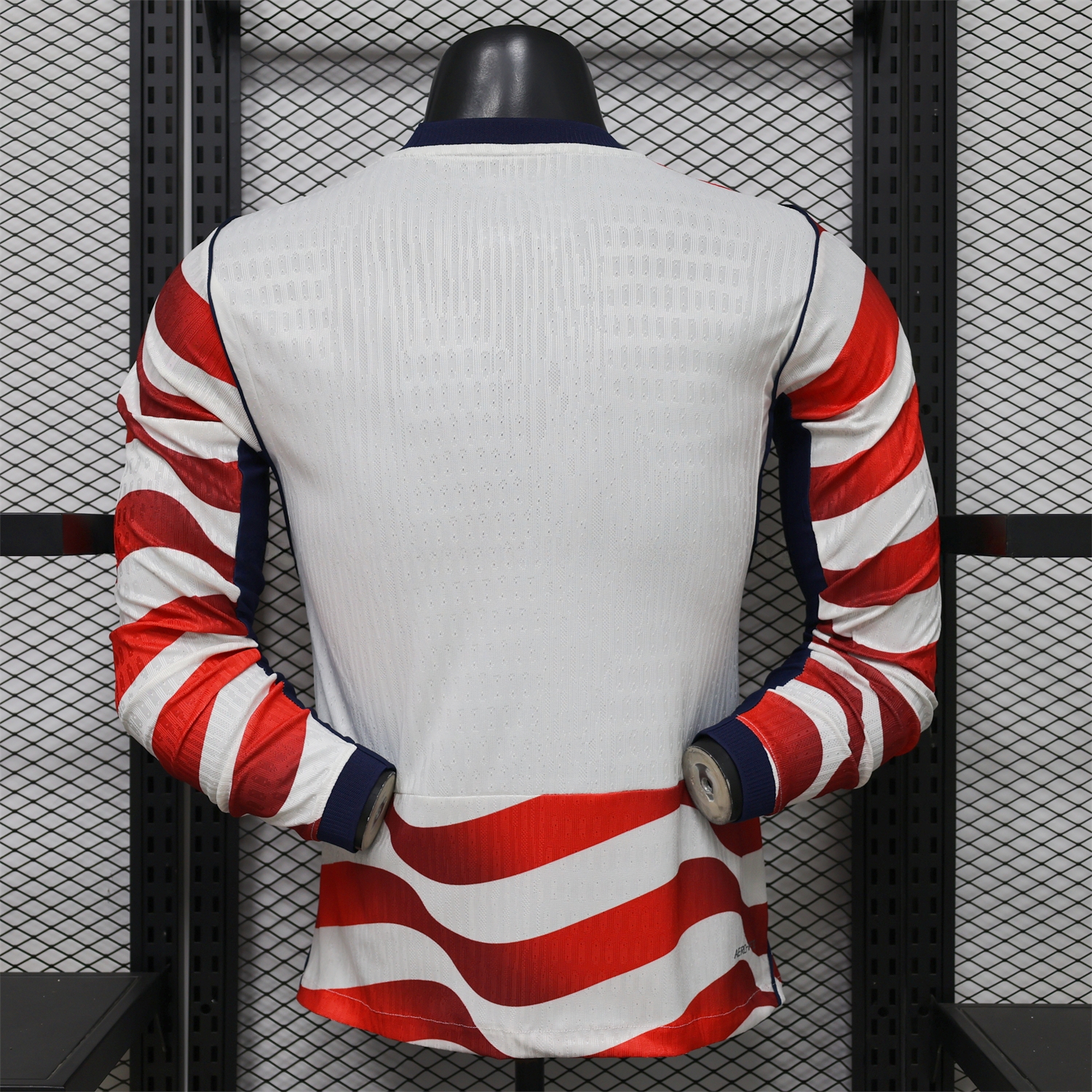 【Back Blank】United States USA 2026 Home Long Sleeves Jersey - Player Version - UnitedFutballJersey