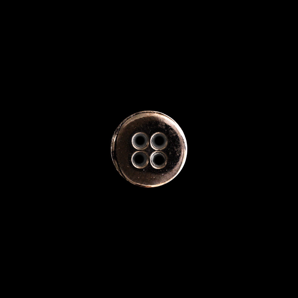 Italian Gunmetal 4-Hole Button - 16L/10mm - Joann Fabrics