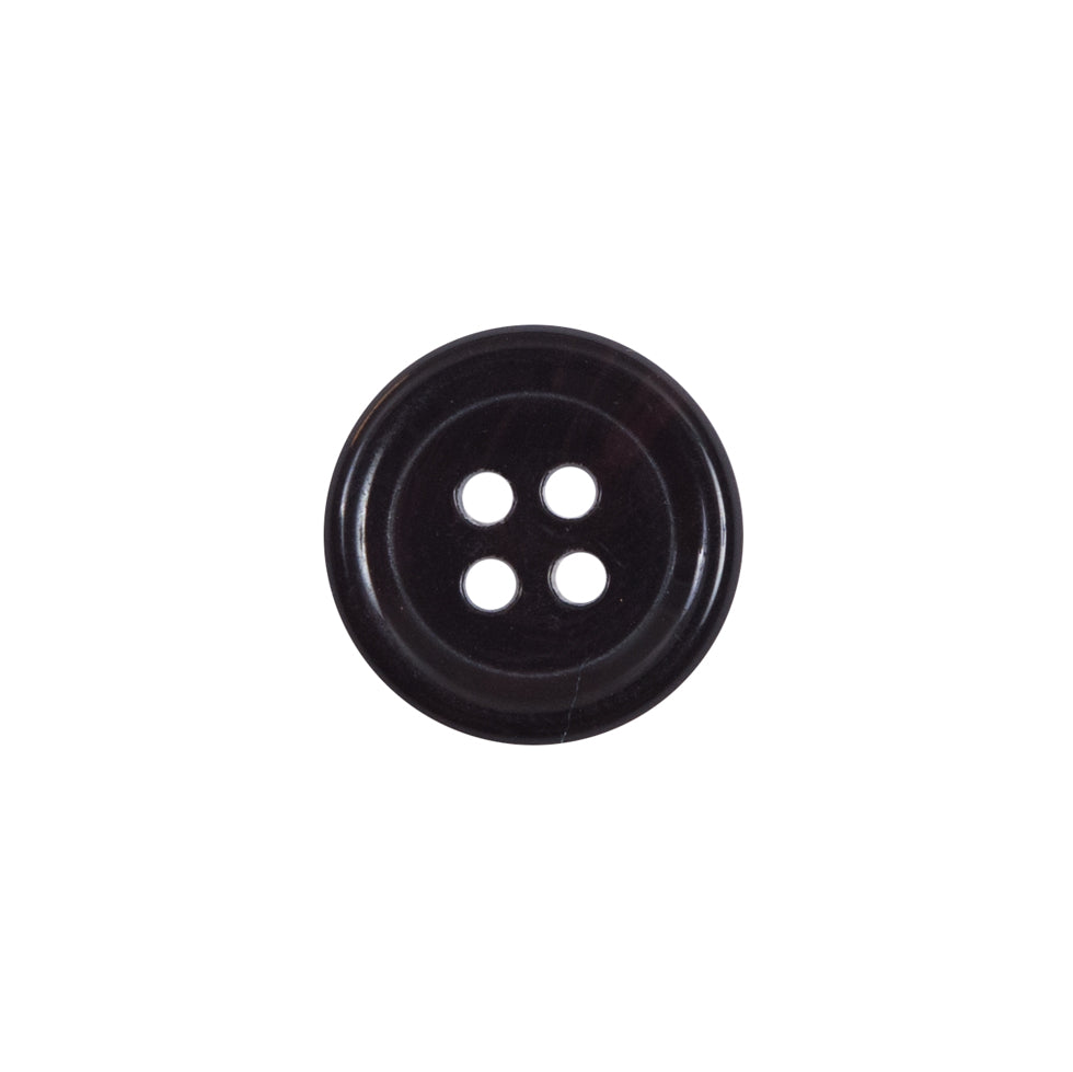 Dark Brown 4-Hole Plastic Button - 24L/15mm - Joann Fabrics