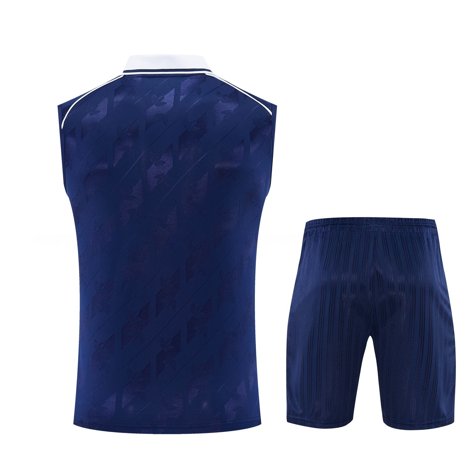 Real Madrid 26-27 Vest Training Set - Royal Blue Vest and Shorts - UnitedFutballJersey