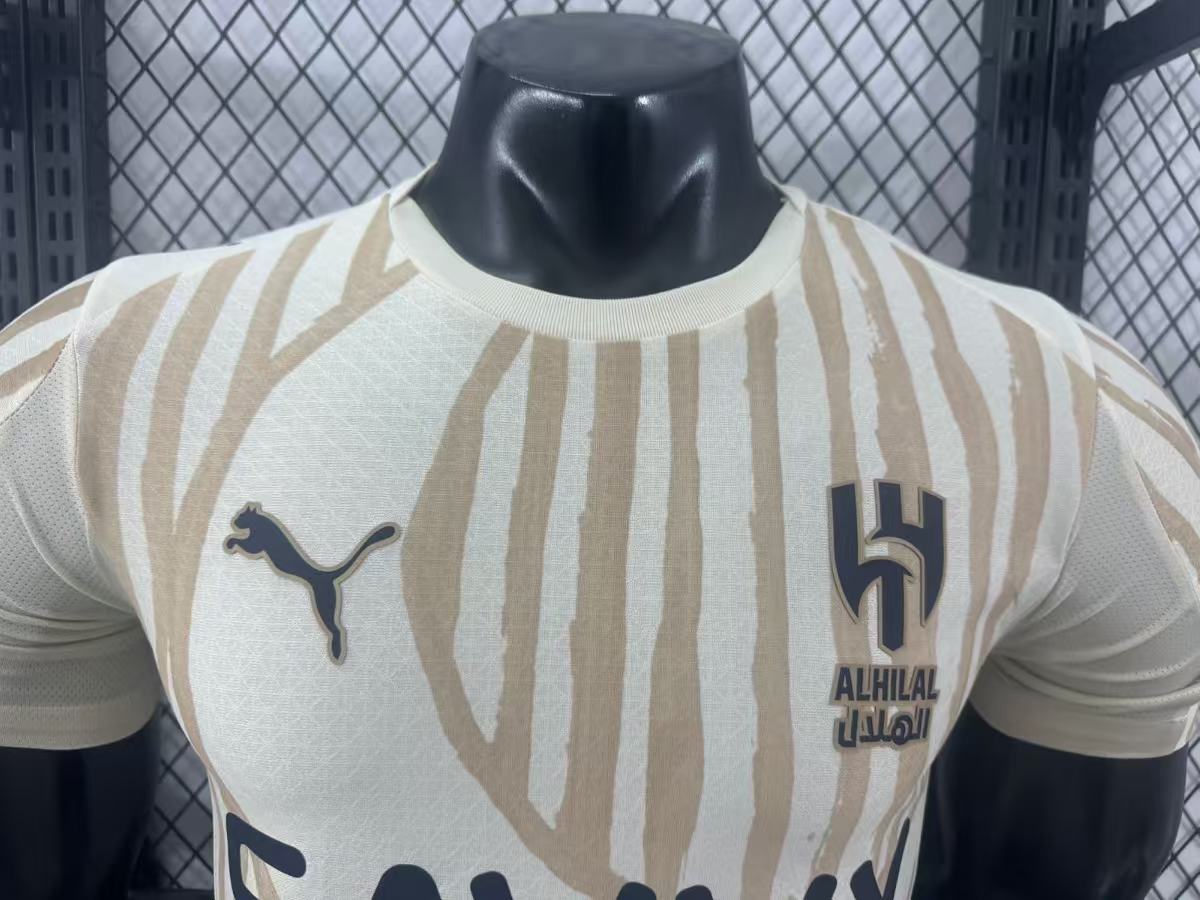 2025/2026 Player Version Al-Hilal Saudi Away Football Shirt 1:1 Thai Quality
