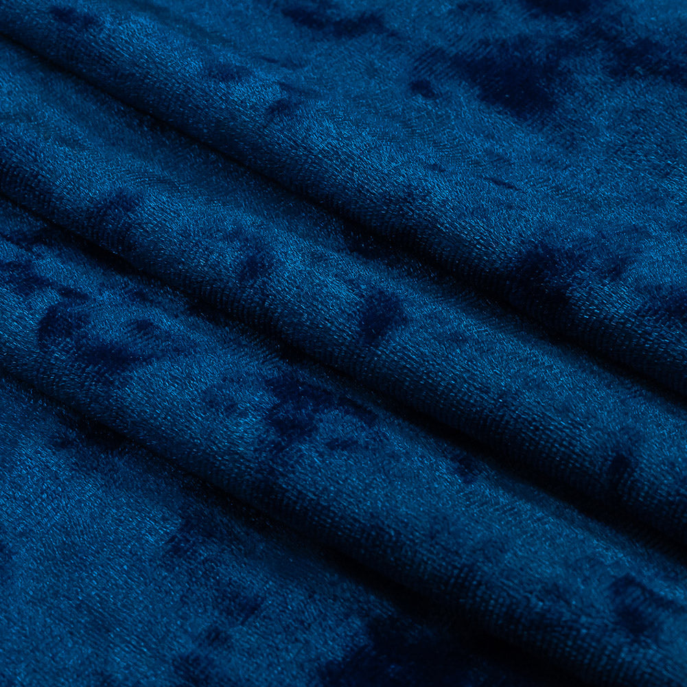Crushed Velour - Estate Blue - Auguste Collection - Joann Fabrics