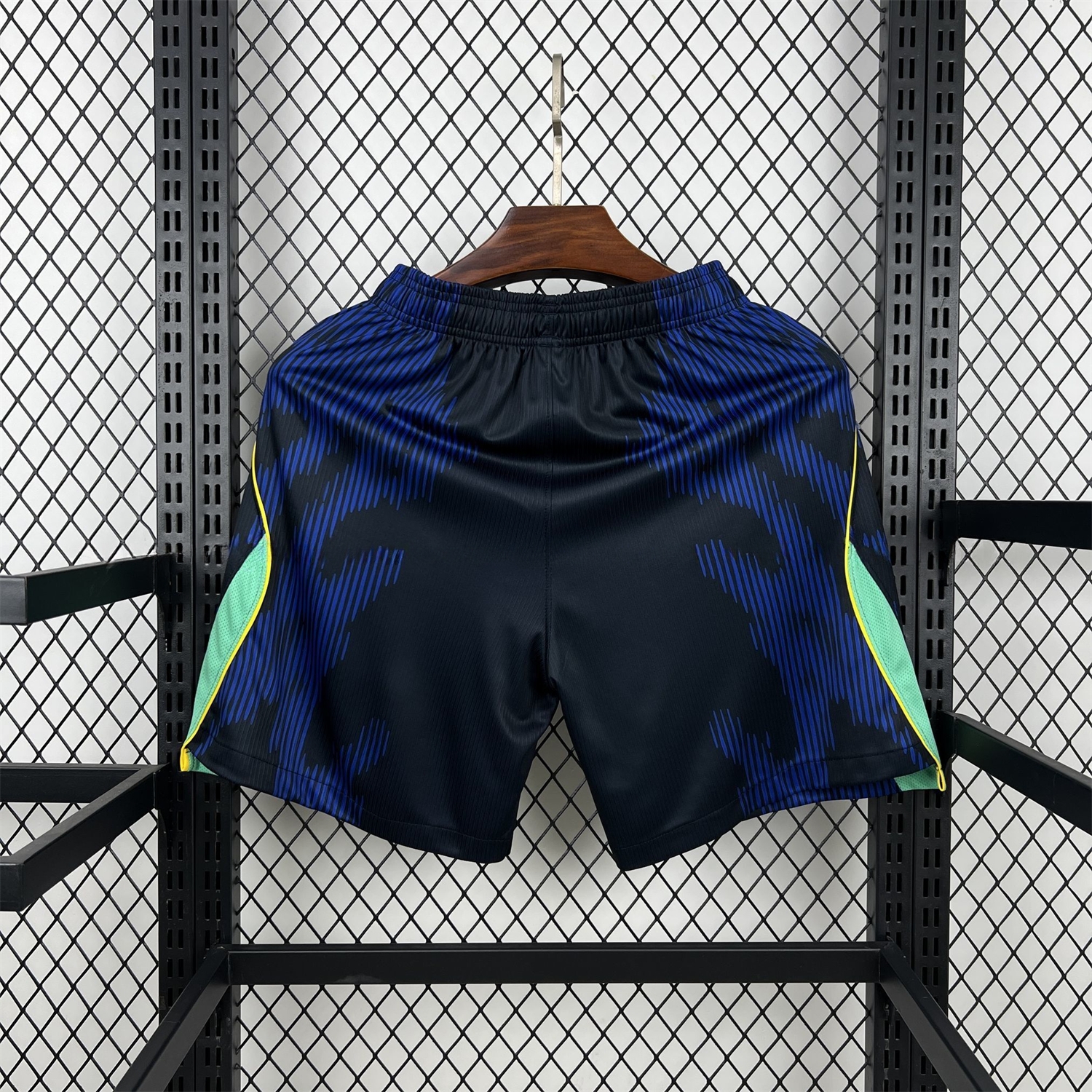 Brazil 2026 Away Blue Shorts - Fans Version - UnitedFutballJersey