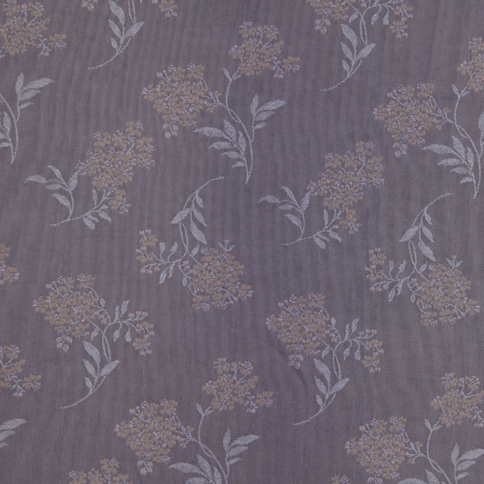 Chinois Ivory and Taupe Floral Poly Brocade - Joann Fabrics