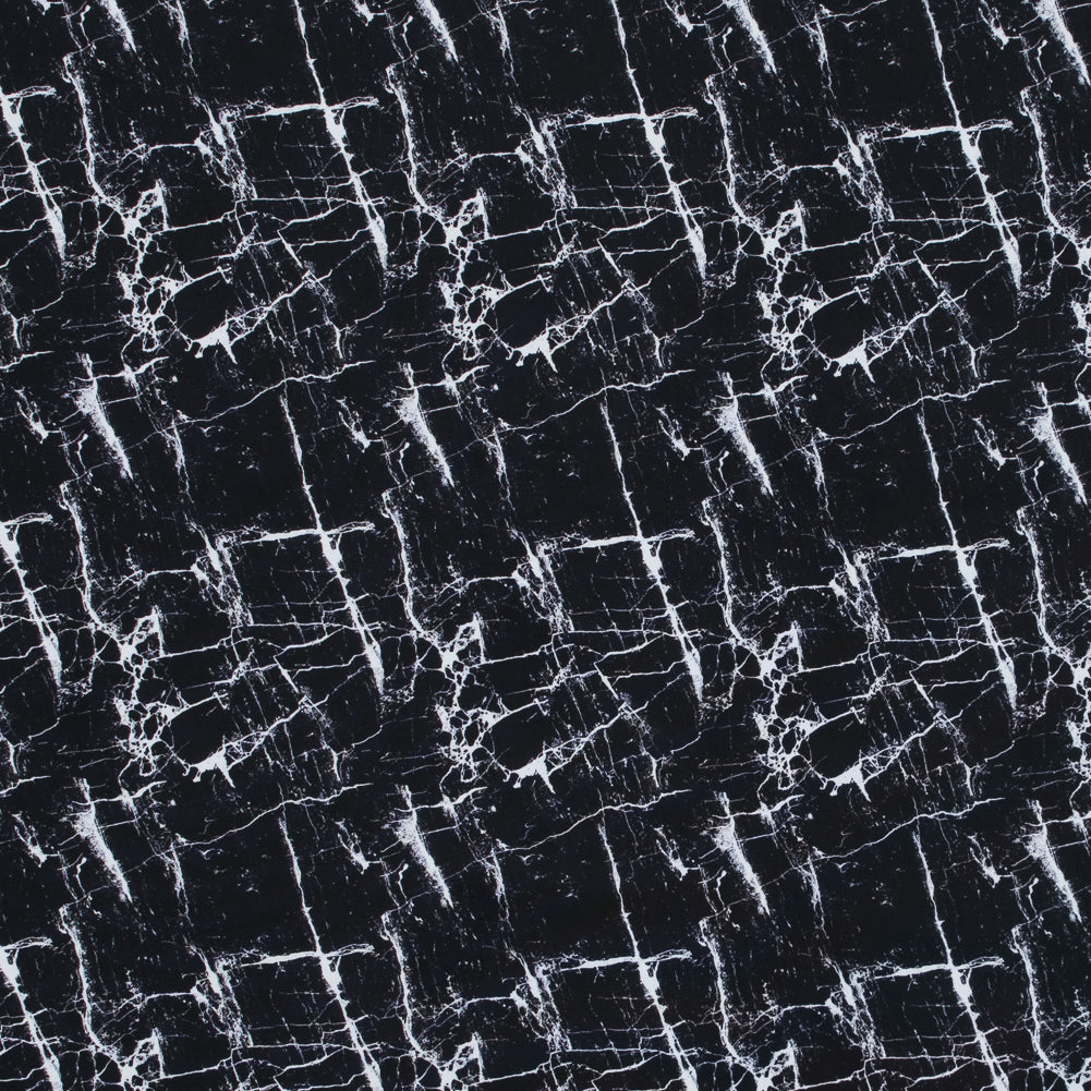 Black Marble Caye UV Protective Compression Swimwear Tricot with Aloe Vera Microcapsules - Joann Fabrics