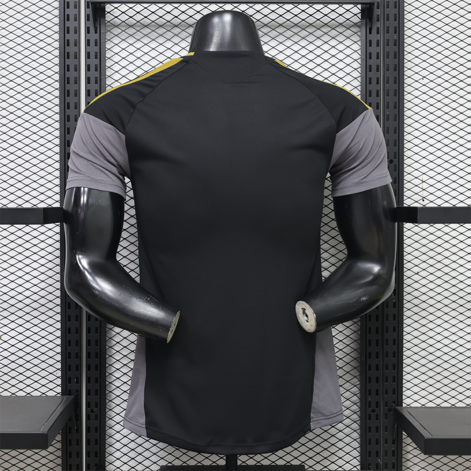 Juventus 26-27 Black Grey Training Jersey - Player Version - UnitedFutballJersey