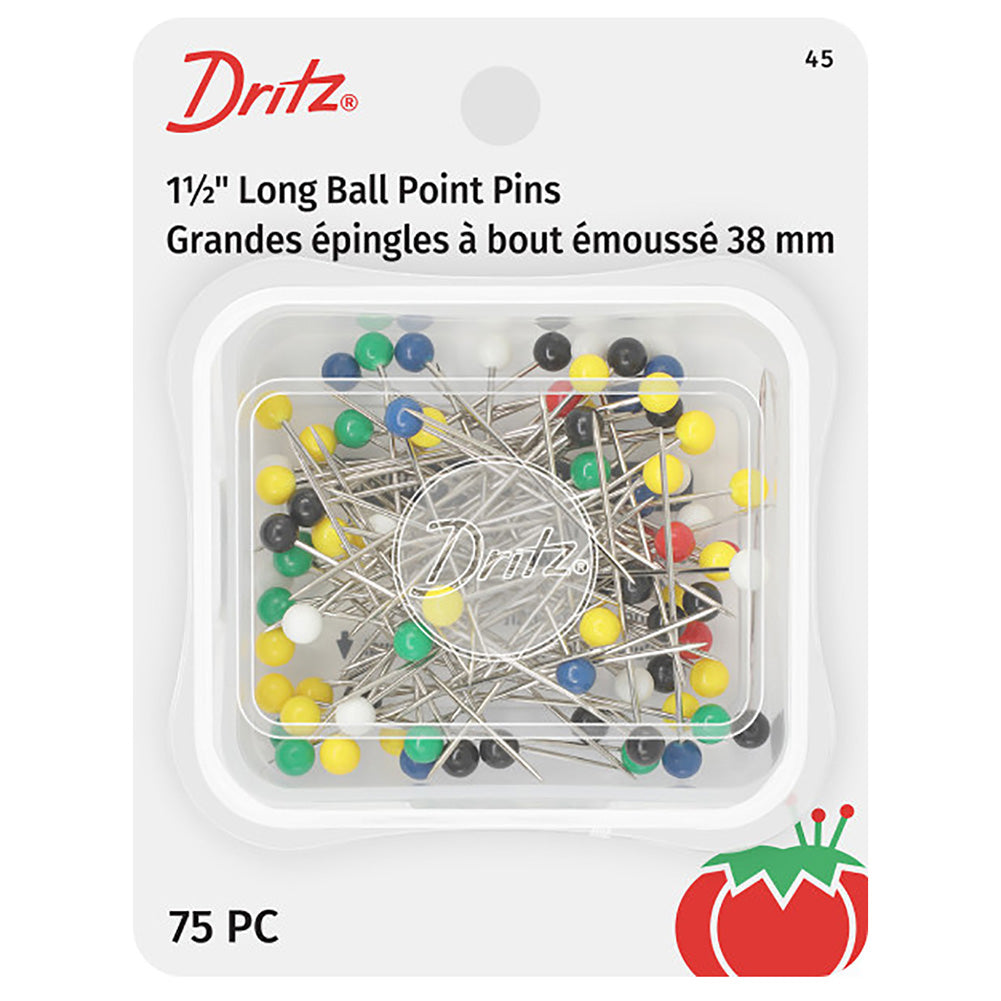 Dritz Long Ball Point Pins - 1.5