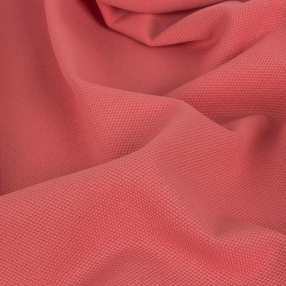 Bubblegum Pink Stretch Polyester Pique Knit - Joann Fabrics