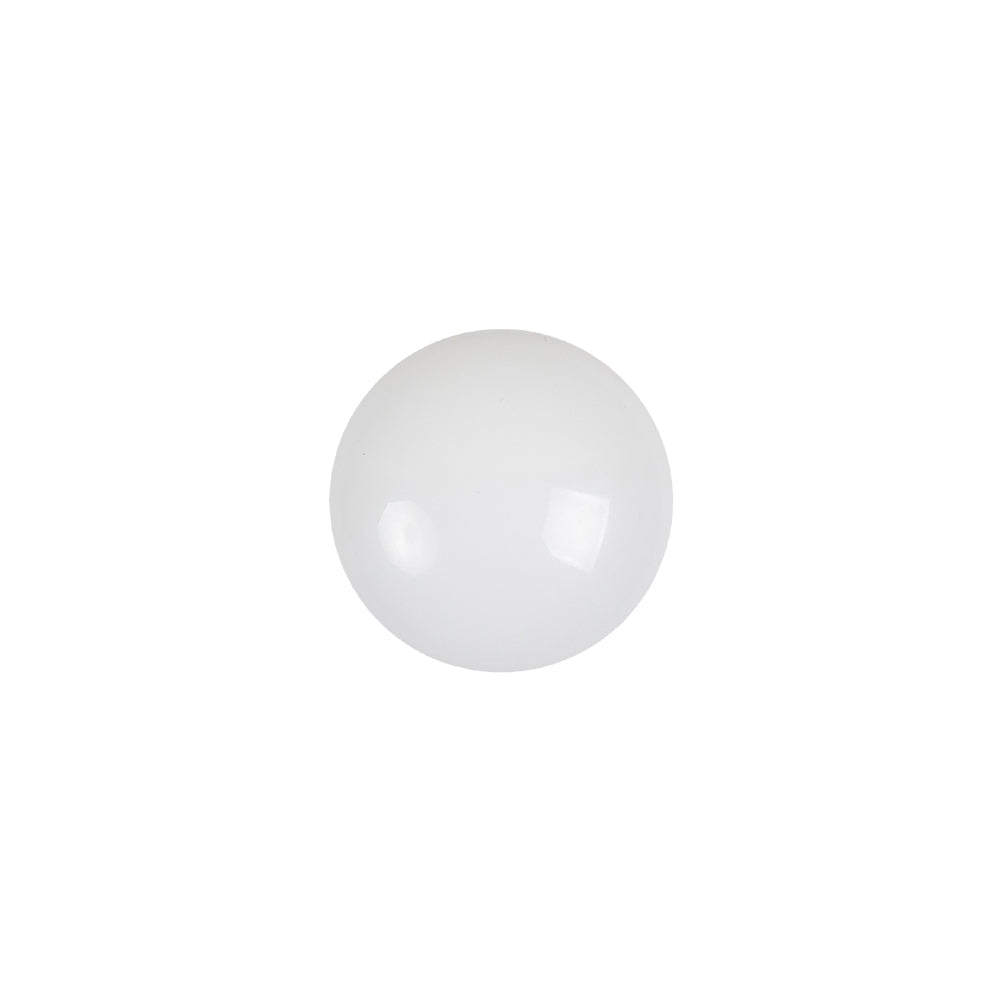 European White Self Back Glass Button - 20L/12.5mm - Joann Fabrics