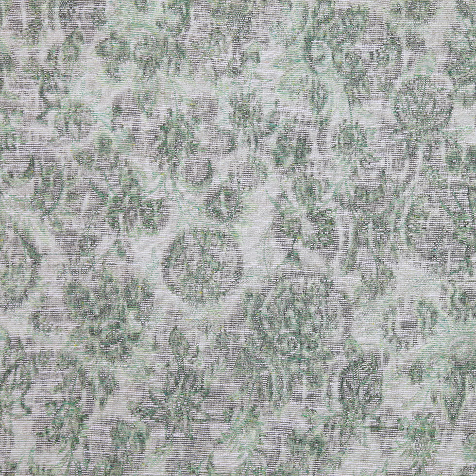 Green/Natural Floral Woven - Joann Fabrics