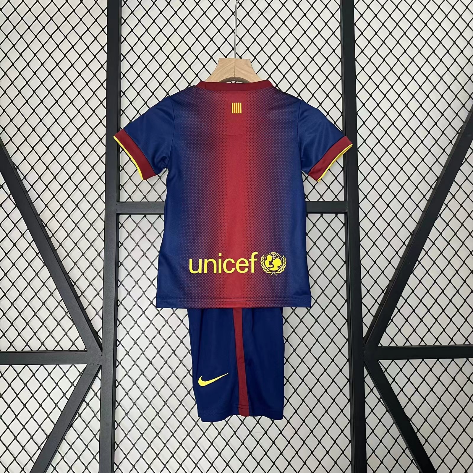 2012/2013 Retro Barcelona Home Football Shirt 1:1 Thai Quality Kids Size