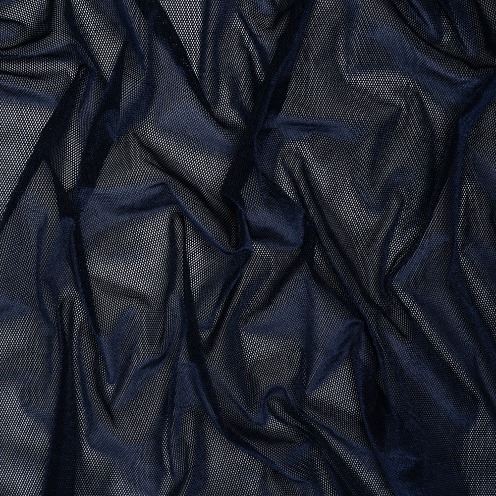 Mesh Velour - Navy - Designer Deadstock - Joann Fabrics