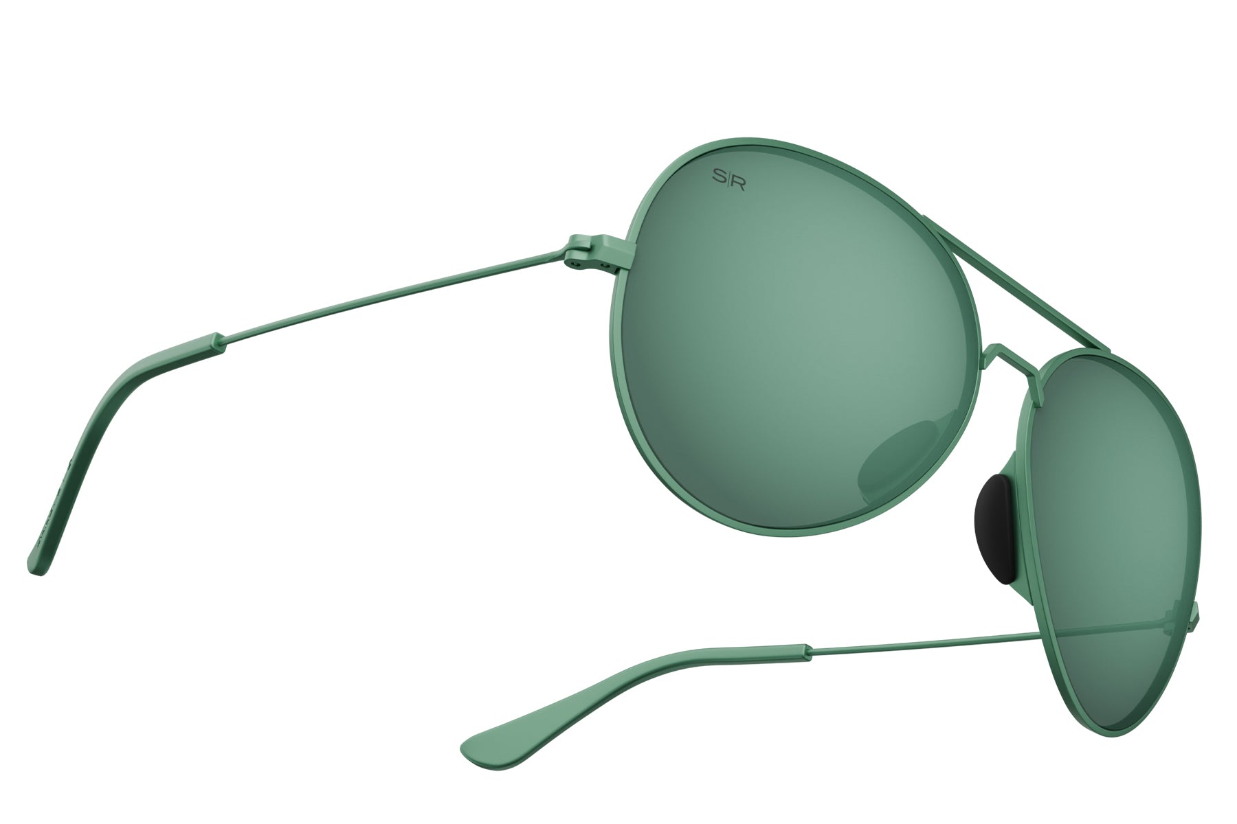 Tangle Free Aviator – Agave Polarized