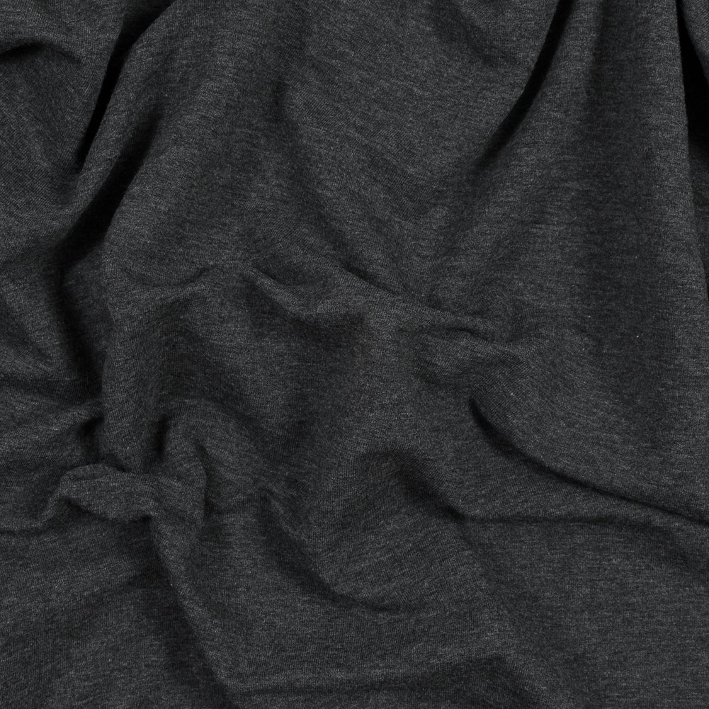 Bamboo Stretch French Terry - Charcoal - Emei Collection - Joann Fabrics