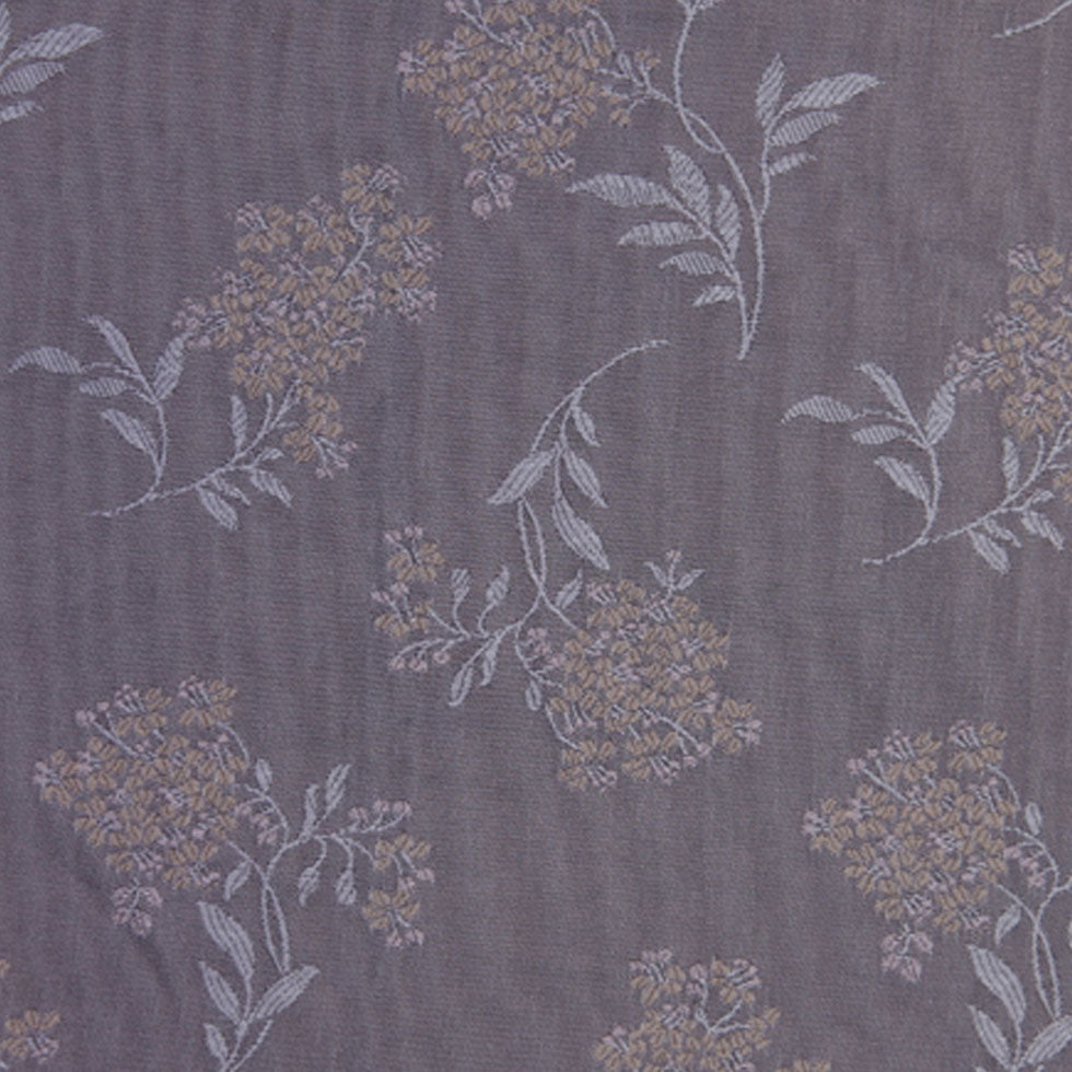 Chinois Ivory and Taupe Floral Poly Brocade - Joann Fabrics