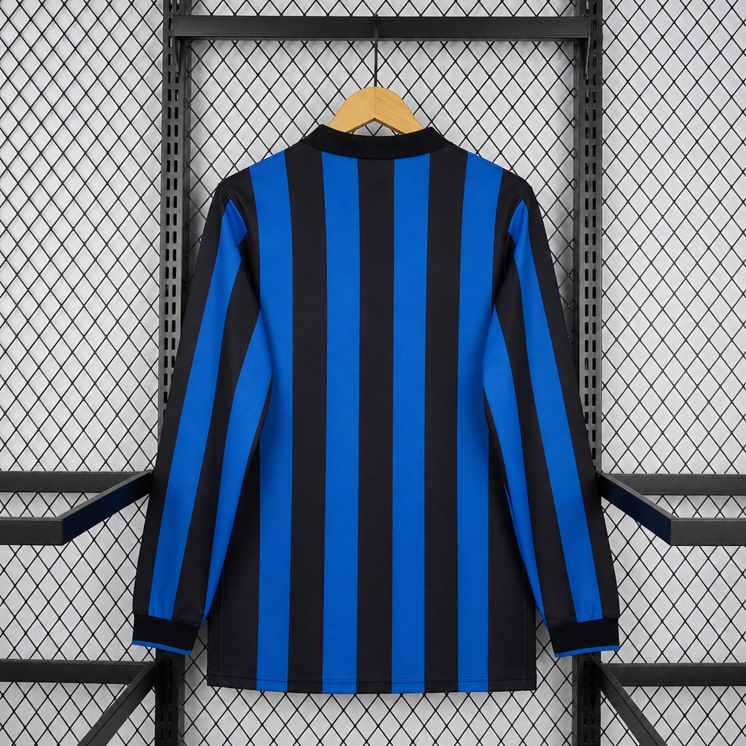 Retro Inter Milan 1998-99 Home Long Sleeves Jersey - UnitedFutballJersey