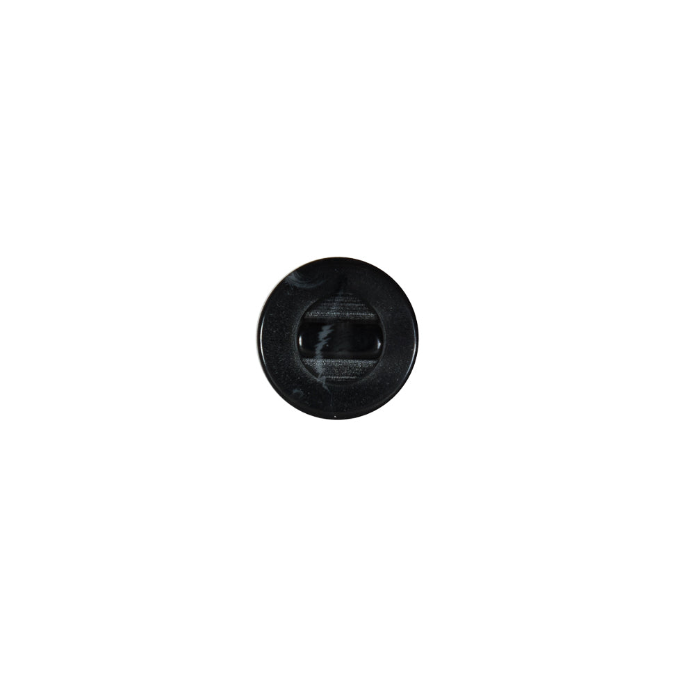 Italian Black Glossy Shank Back Button - 14L/9mm - Joann Fabrics