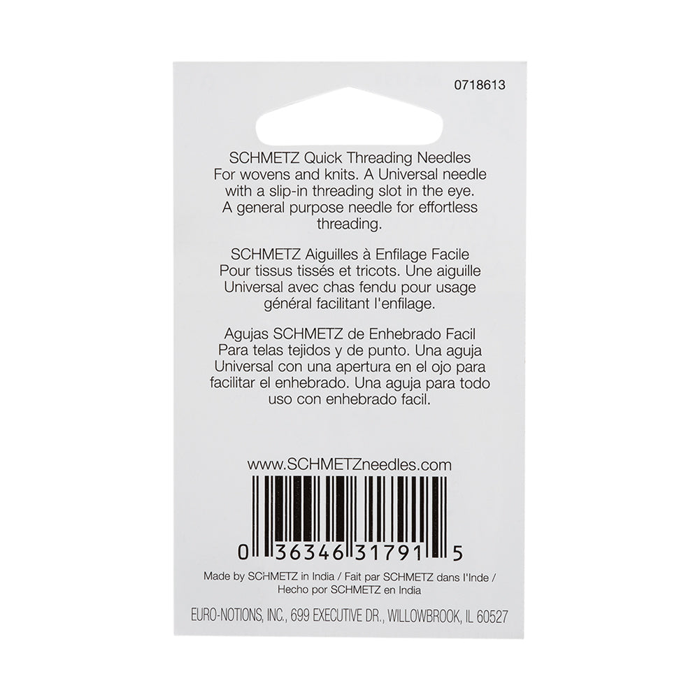 Schmetz Self-Threading Machine Needles - 90/14 - 5 ct - Joann Fabrics