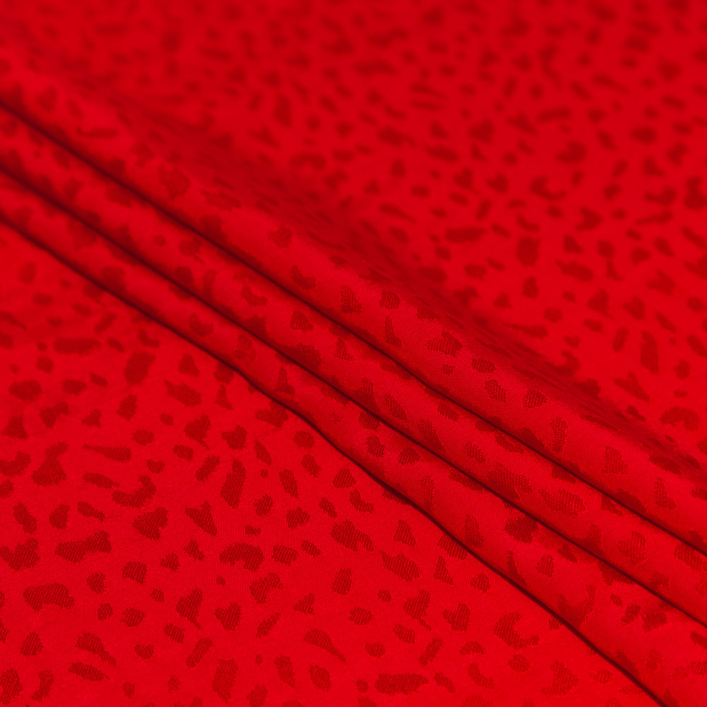 Mood Exclusive Garnet Spots Cheetah Jacquard - Joann Fabrics