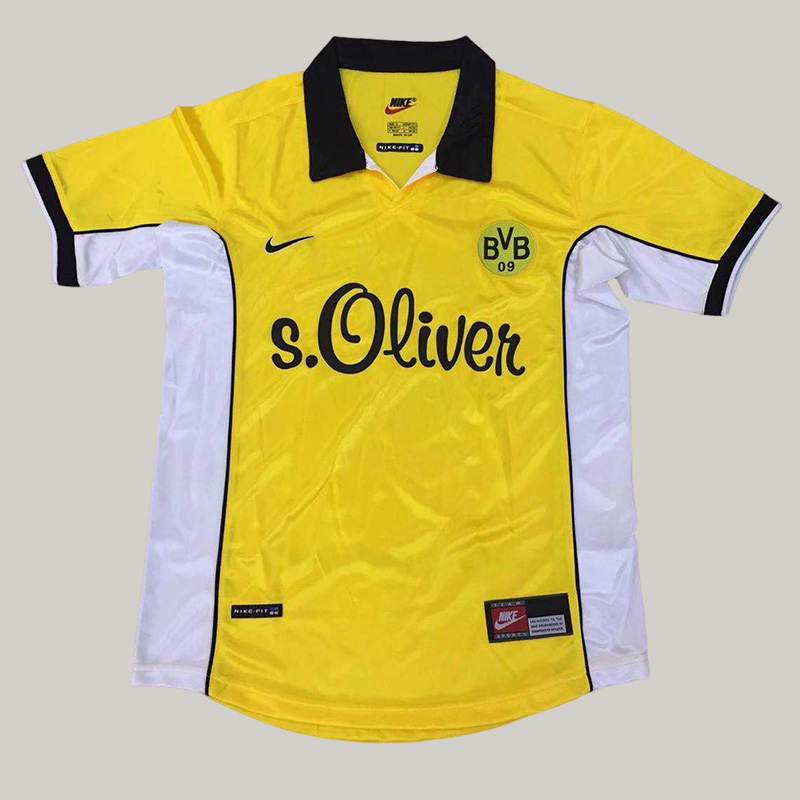 1998/2000 Retro Dortmund Home Football Shirt 1:1 Thai Quality