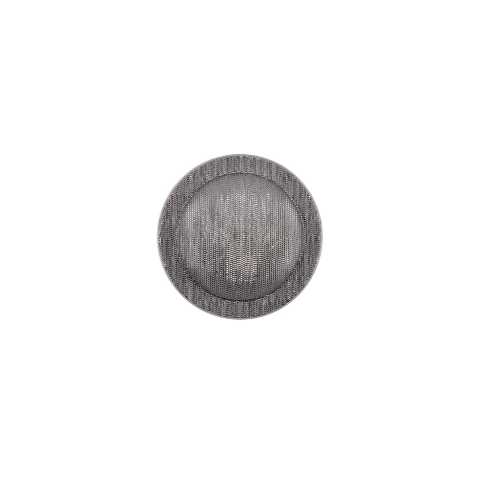 Italian Silver Plated Shank-Back Button - 20L/12.5mm - Joann Fabrics
