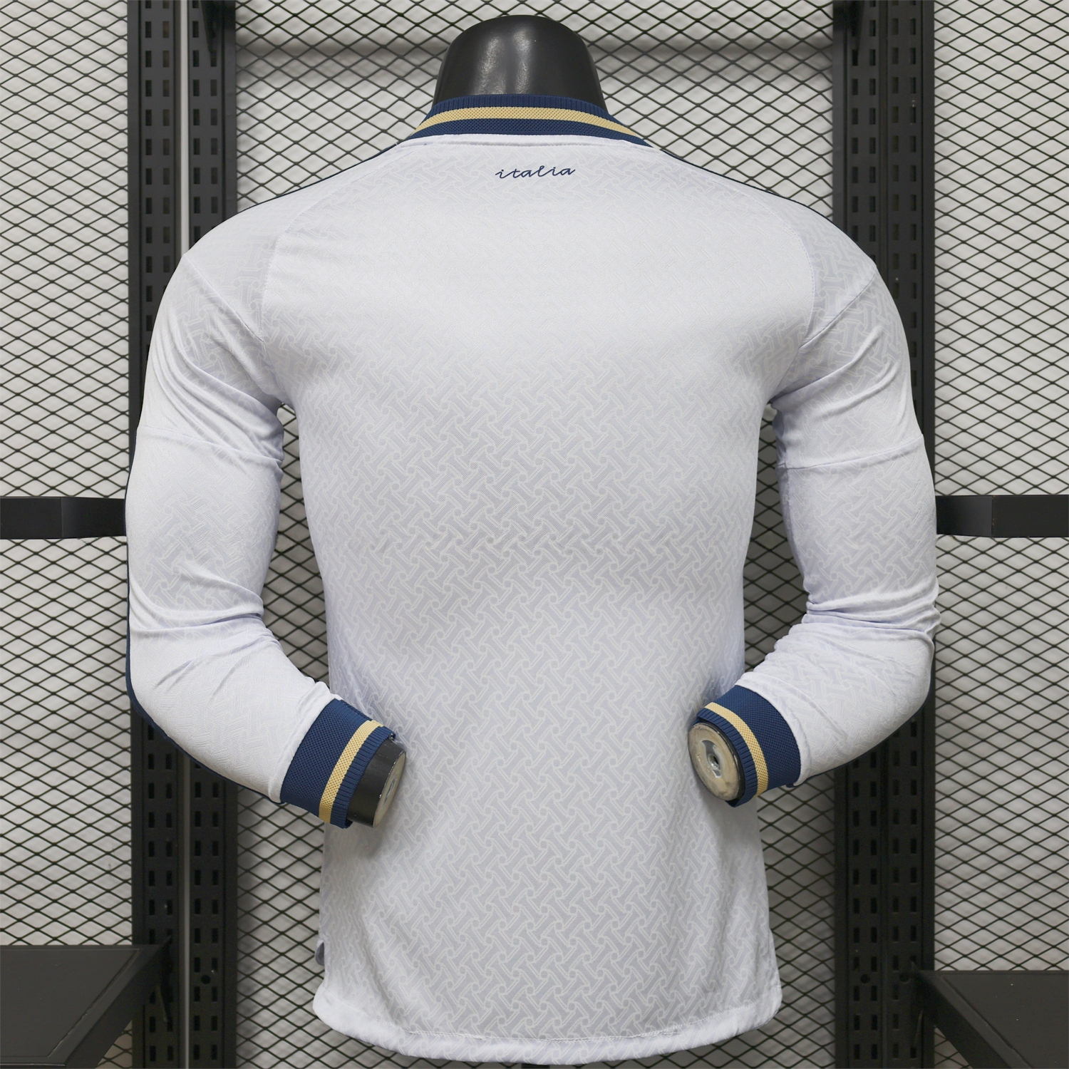 Italy 2026 Away Long Sleeves Jersey - Player Version - UnitedFutballJersey