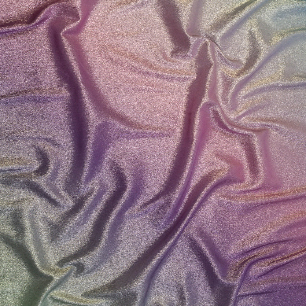 Metallic Pastel Purple, Blue and Gold Polyester Lame - Joann Fabrics
