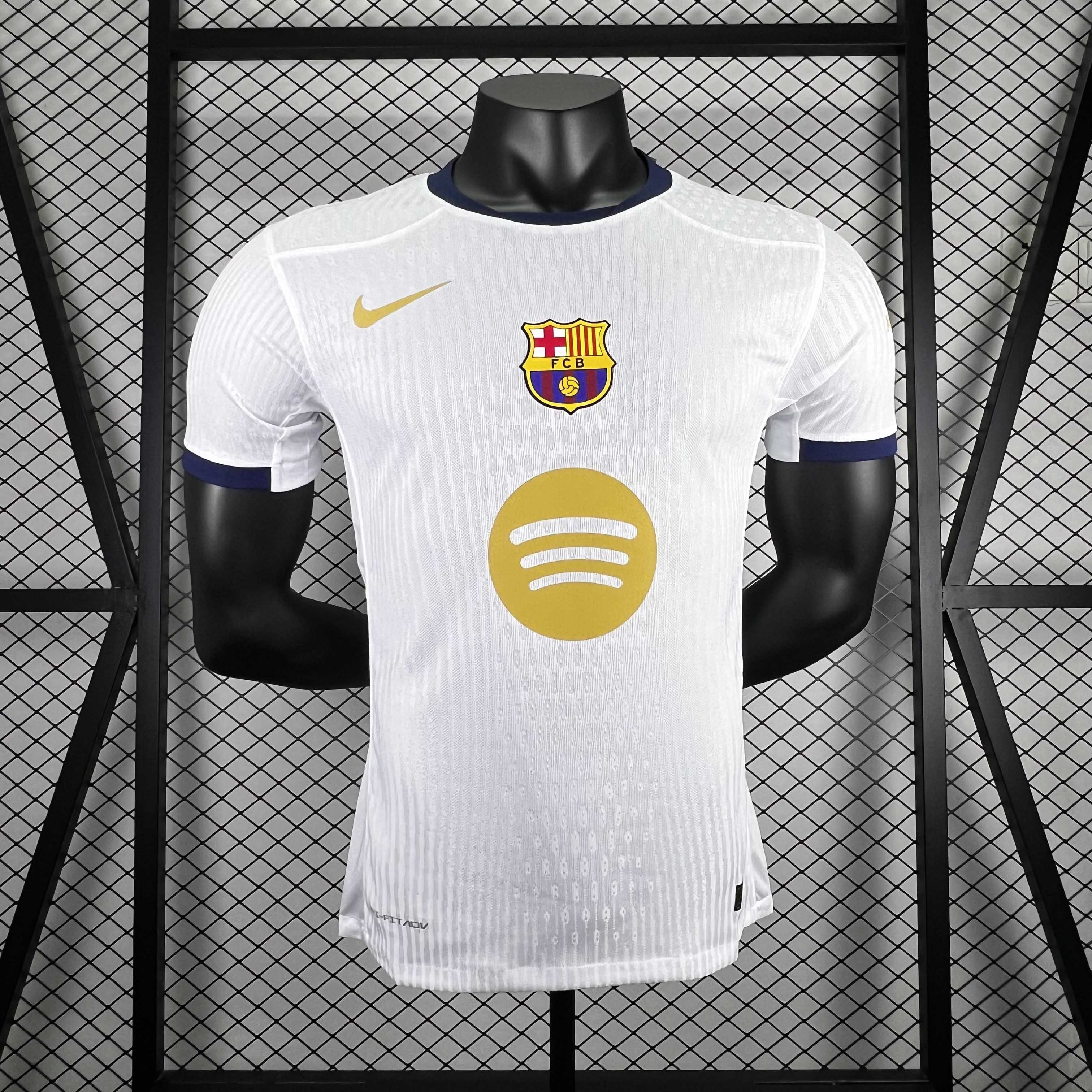 2025/2026 Player Version Barcelona White Coldplay Football Jersey 1:1 Thai quality