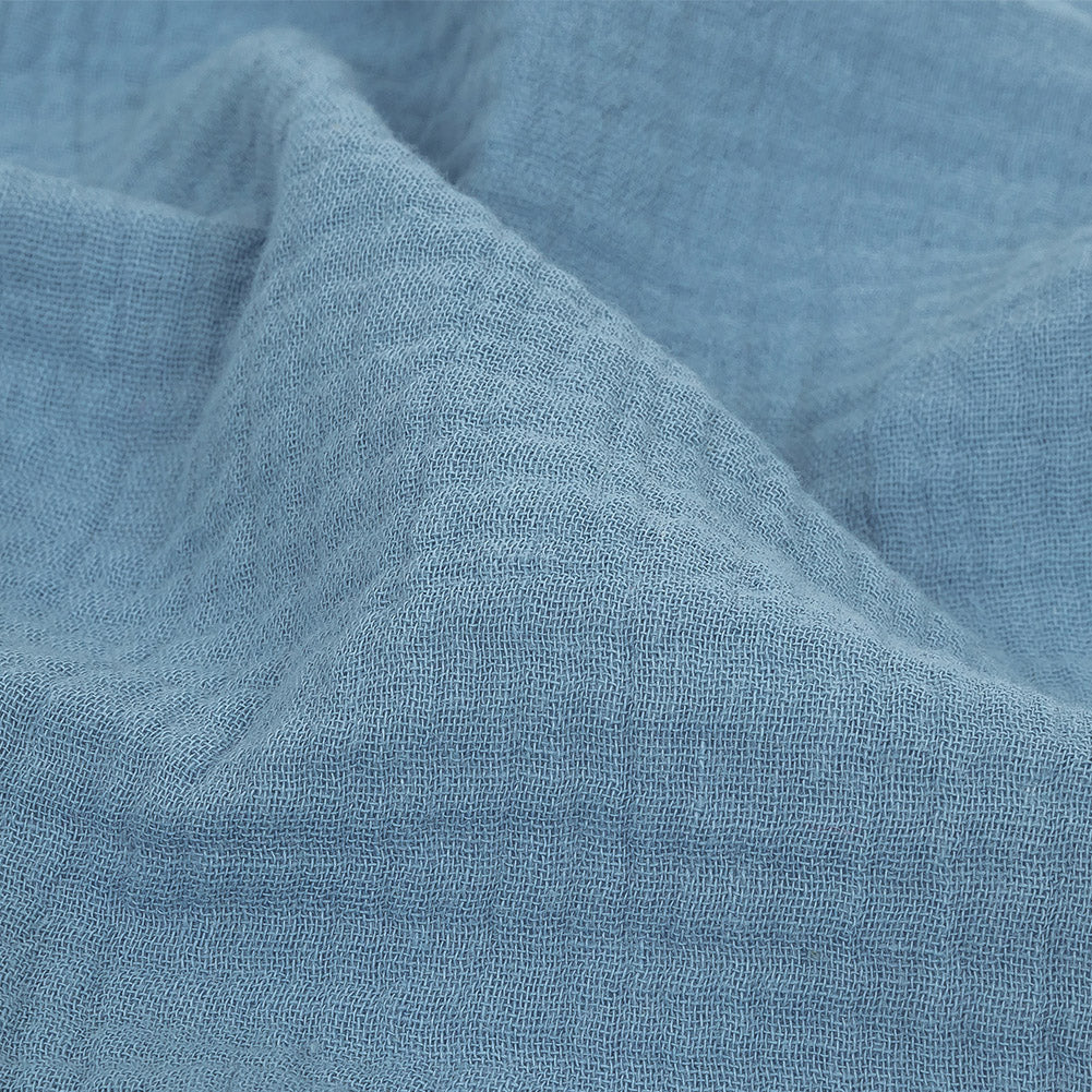 Double Cotton Gauze - Steel Blue - Talamanca Collection - Joann Fabrics