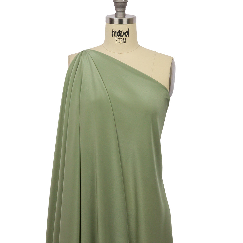 Silk Crepe de Chine - Oil Green - Premium Collection - Joann Fabrics