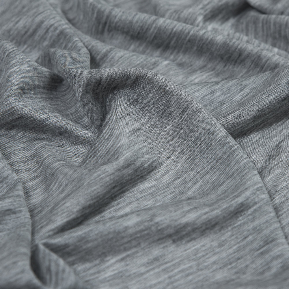 Light Heathered Gray Rayon Jersey - Joann Fabrics
