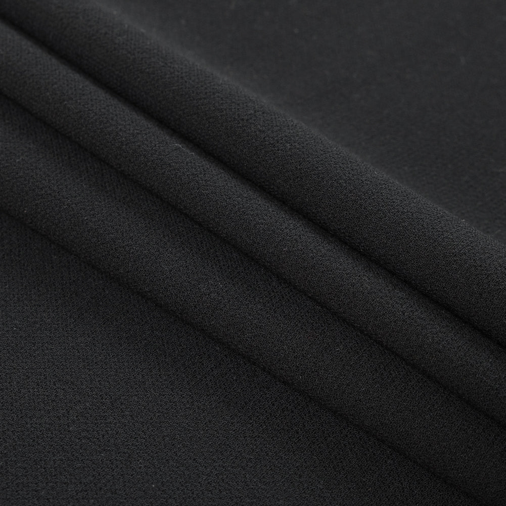 Black 100% Double Wool Crepe - Joann Fabrics