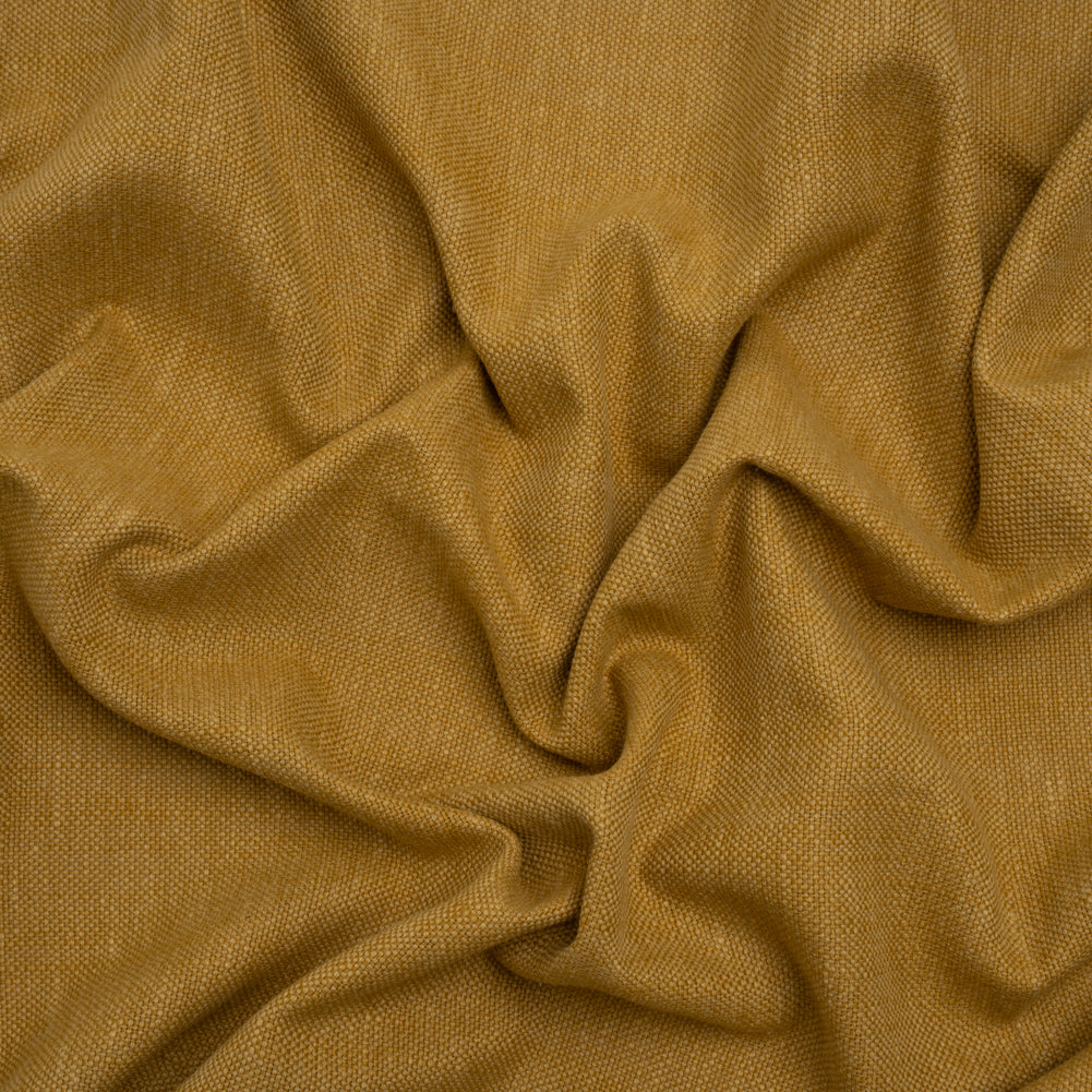 Linen Look Recycled Polyester and Cotton Woven - Tumeric - British Imported - Joann Fabrics