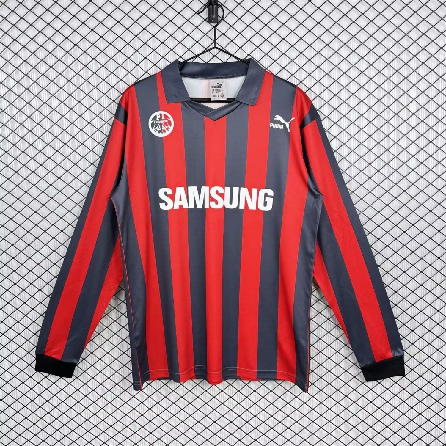 Retro Frankfurt 1991-92 Home Long Sleeves Jersey - UnitedFutballJersey