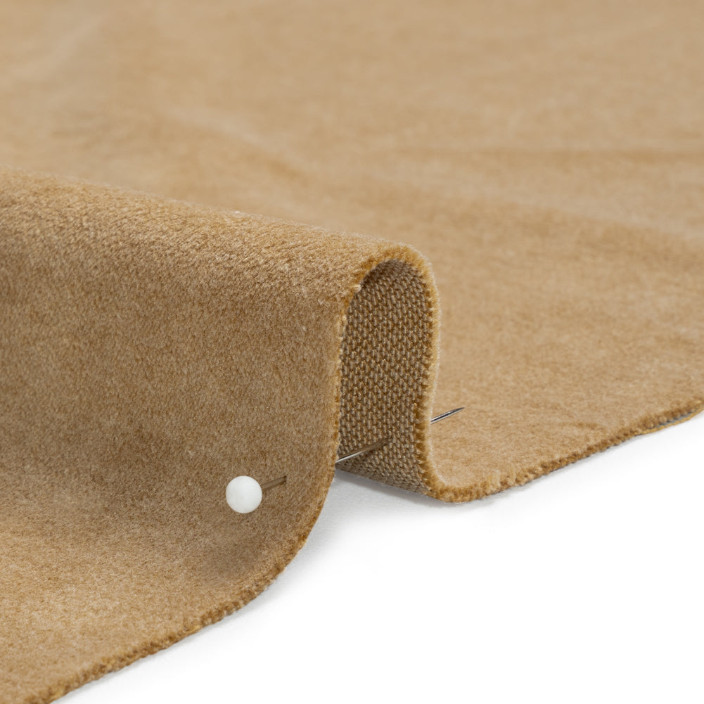Cotton and Polyester Upholstery Velvet - Camel - Banton Collection - Joann Fabrics