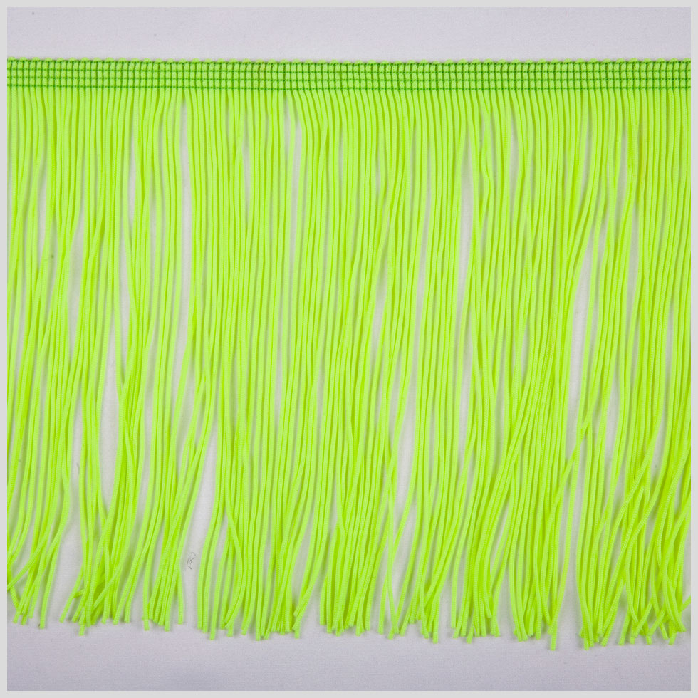 Green Gecko Chainette Fringe - 6