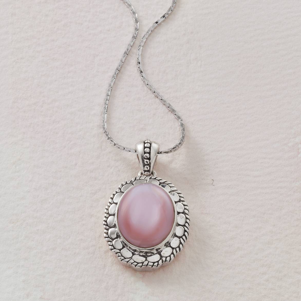 Pink Mother-of-Pearl Pendant - Northstyle Catalog