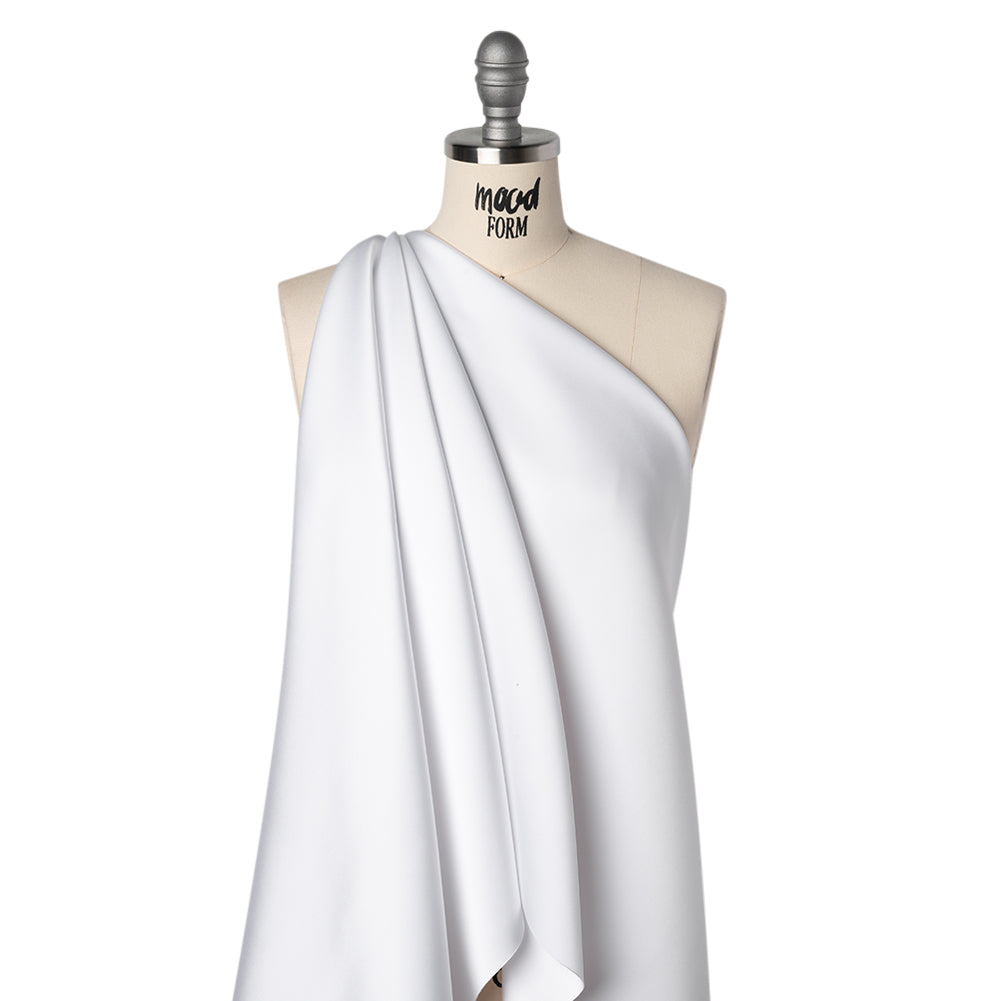 Soft Double Face Polyester Satin - White - Samantha Collection - Joann Fabrics