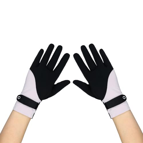Women UV Sun Protection Gloves Driving Gloves Full Finger Sun Glove UPF ...