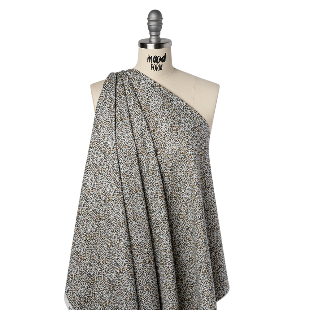 Printed Quilting Cotton by Northcott Studio - Mid Gray Pebbles - Naturescapes Collection - Joann Fabrics