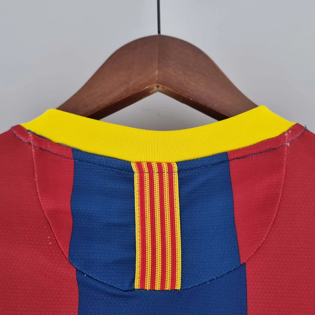 2010-2011 Retro Barcelona Home Jersey Long Sleeve