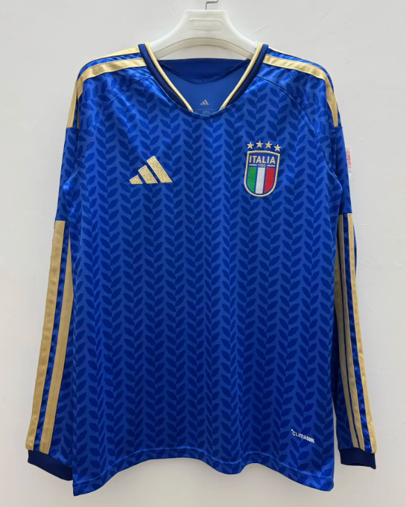 2026 Long Sleeve Italy Home Football Jersey 1:1 Thai quality