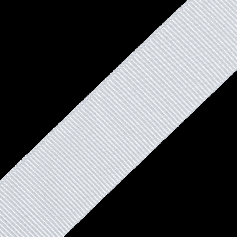 White Grosgrain Ribbon - 1