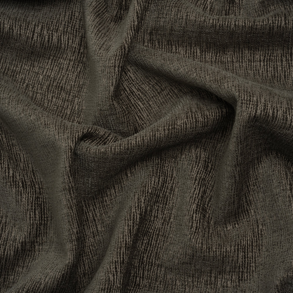 Chenille Upholstery Woven with Latex Backing - Blue Steel - Lovell Collection - Joann Fabrics