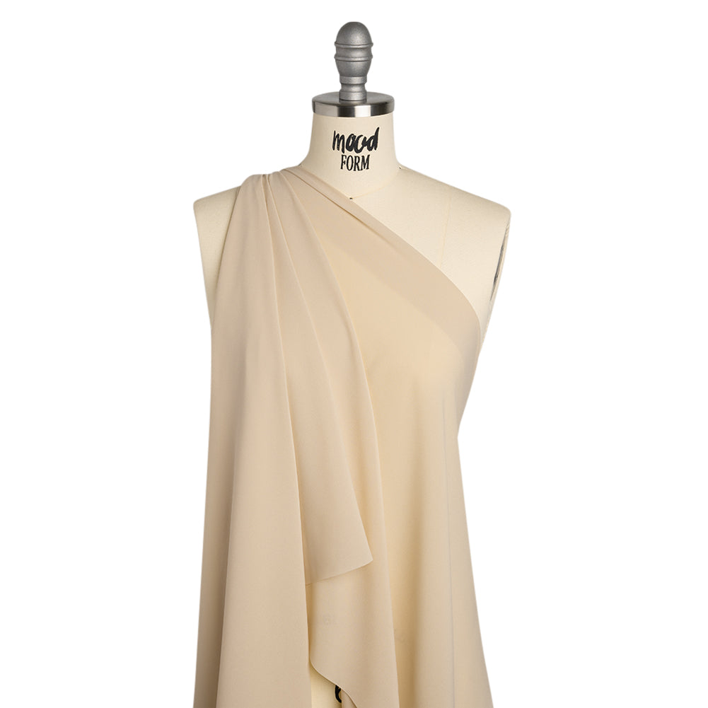 Polyester Double Georgette - Beige - Deadstock - Joann Fabrics