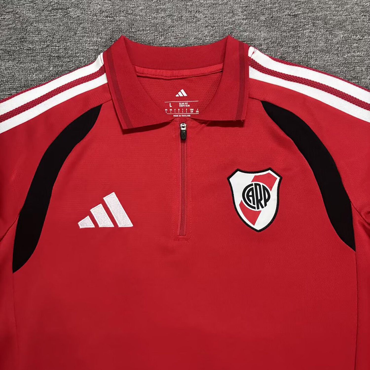 River Plate 26-27 Red Polo Jersey - Fans Version - UnitedFutballJersey