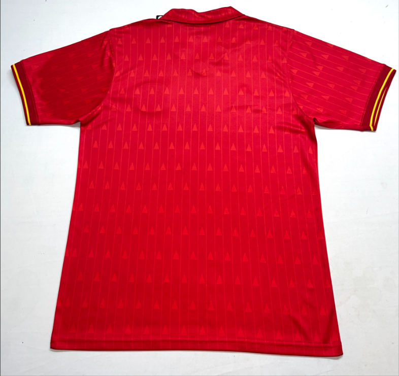 1988/1991 Retro Spain Home Soccer Shirt 1:1 Thai Quality