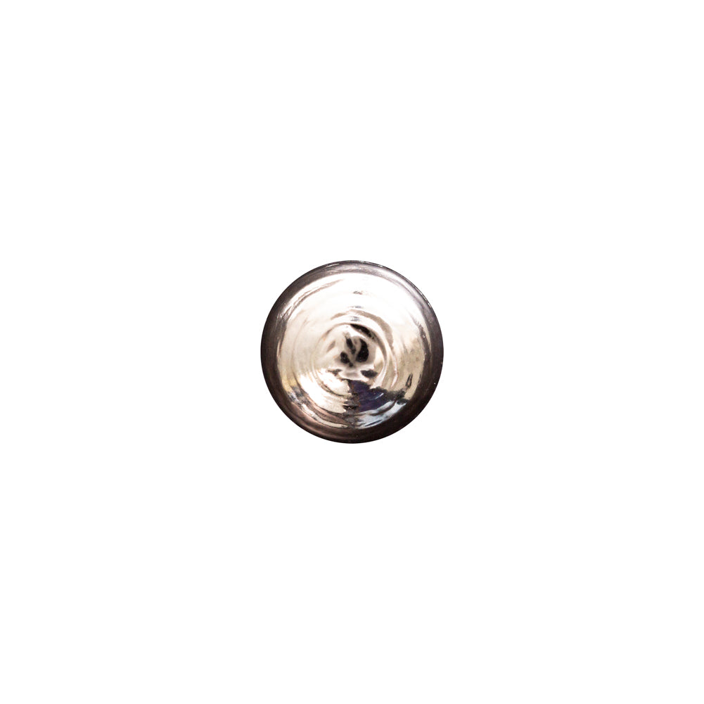 Italian Silver Domed Plastic Shank-Back Button - 16L/10mm - Joann Fabrics