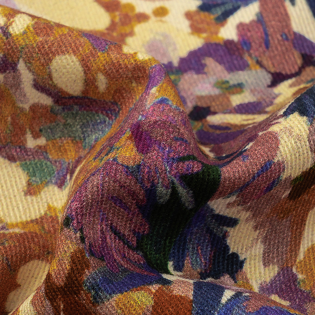 Mood Exclusive Pollock's Perennials Stretch Brushed Cotton Twill - Joann Fabrics