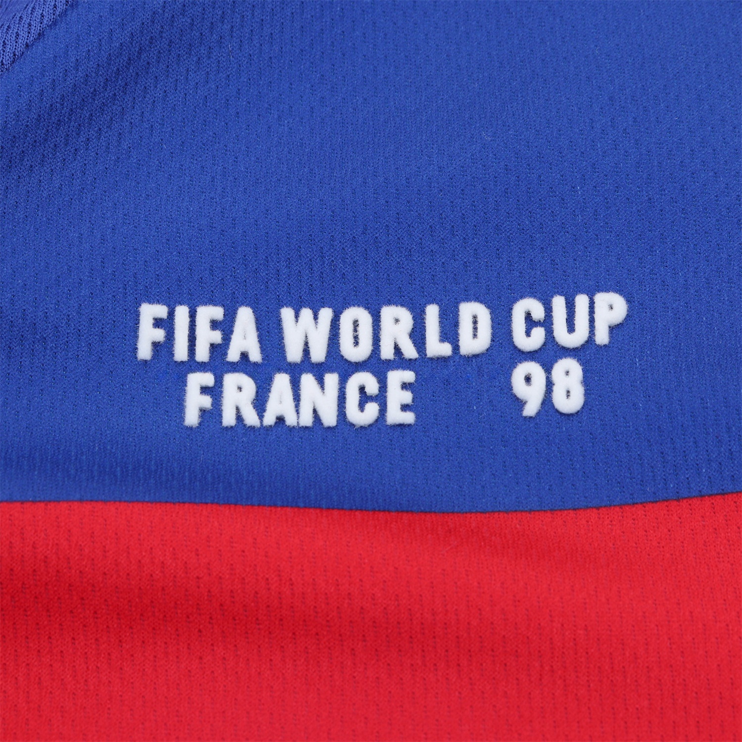 Retro France 1998 Home Long Sleeves Kids Kit - UnitedFutballJersey